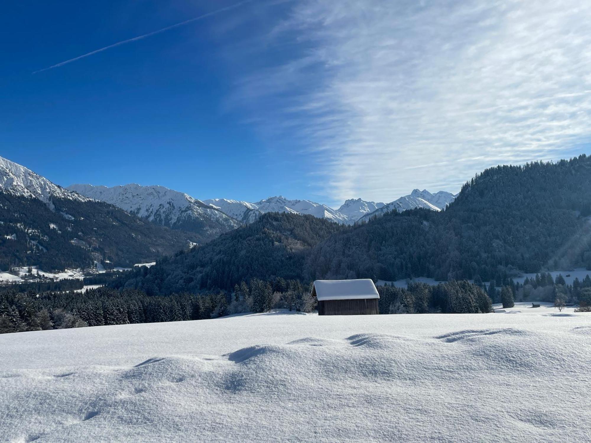 Hotel Garni Oberdorfer Stuben Obermaiselstein Εξωτερικό φωτογραφία