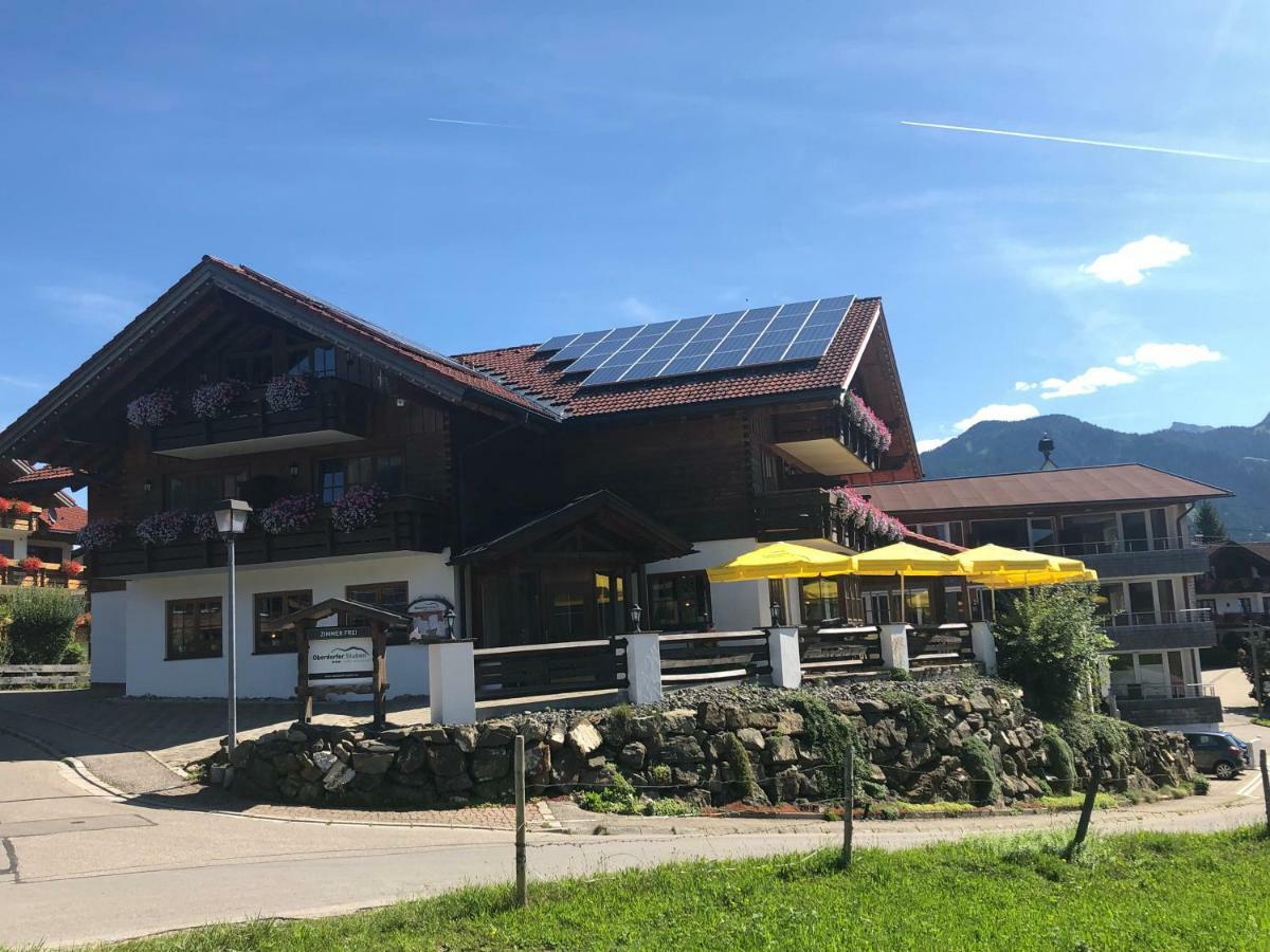 Hotel Garni Oberdorfer Stuben Obermaiselstein Εξωτερικό φωτογραφία